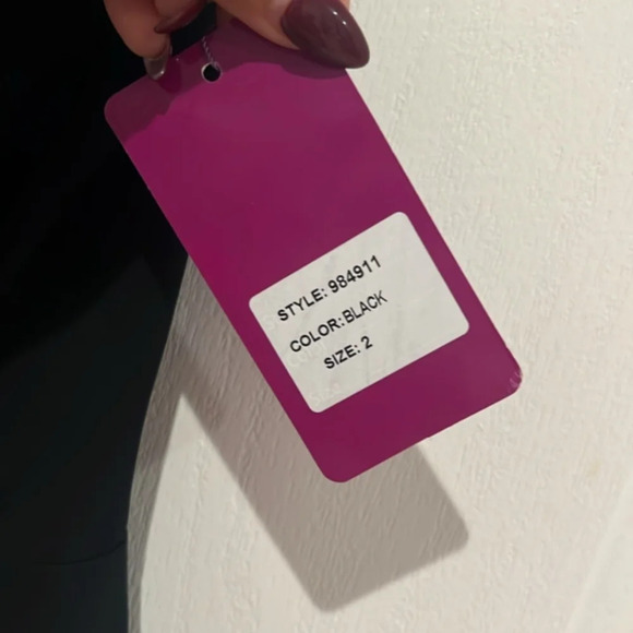 ABBY PARIS SHORT Mini Dress by LUCCI LU 984911 in Black Size 2 - Picture 6 of 9